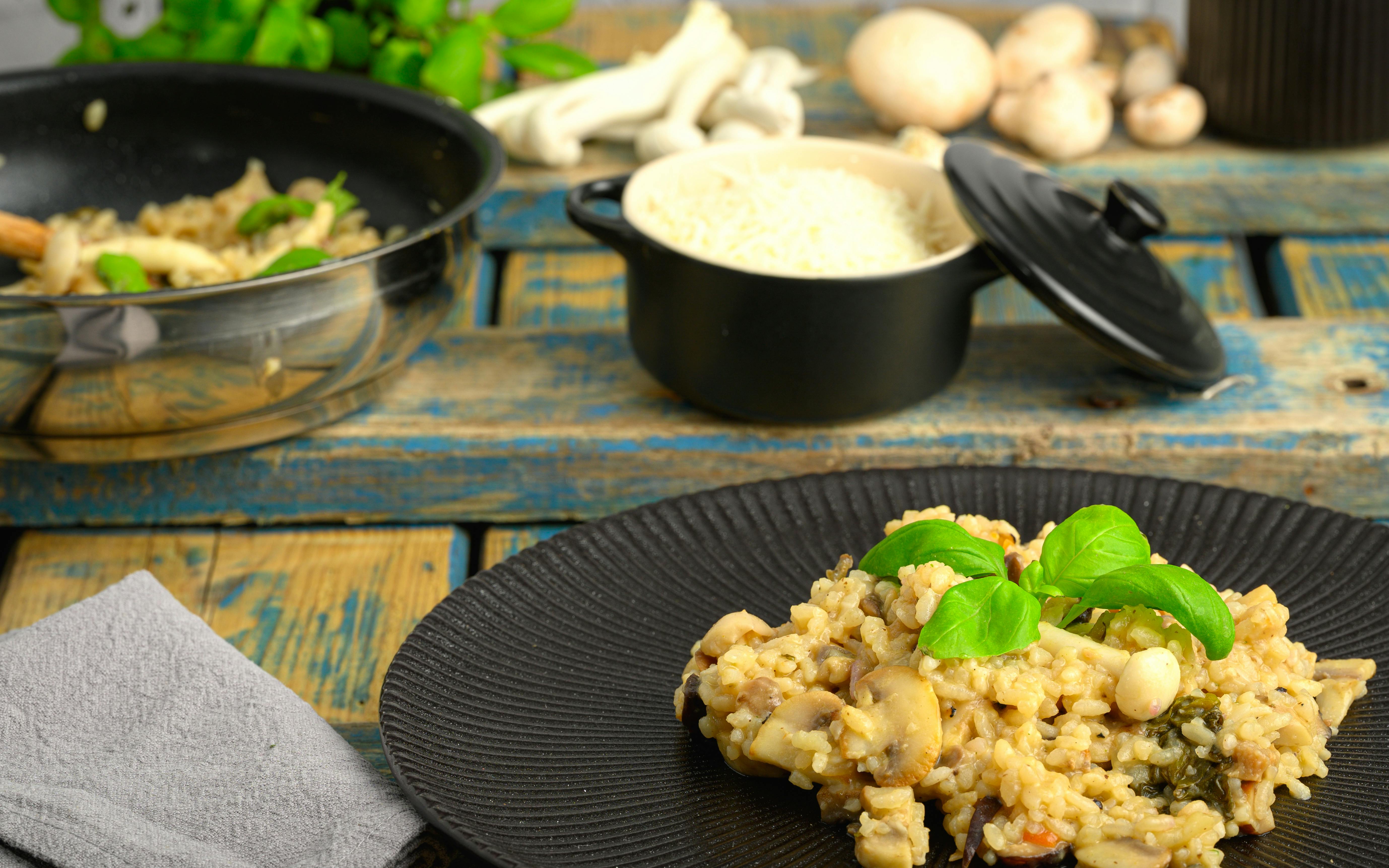 Truffle Mushroom Risotto